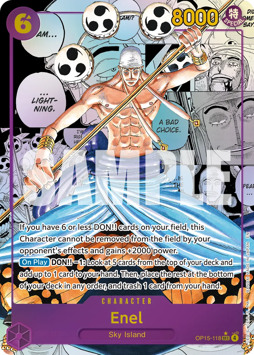 One Piece TCG: Adventure on Kami's Island Booster Box [OP-15]/[EB-04] - 24 Packs