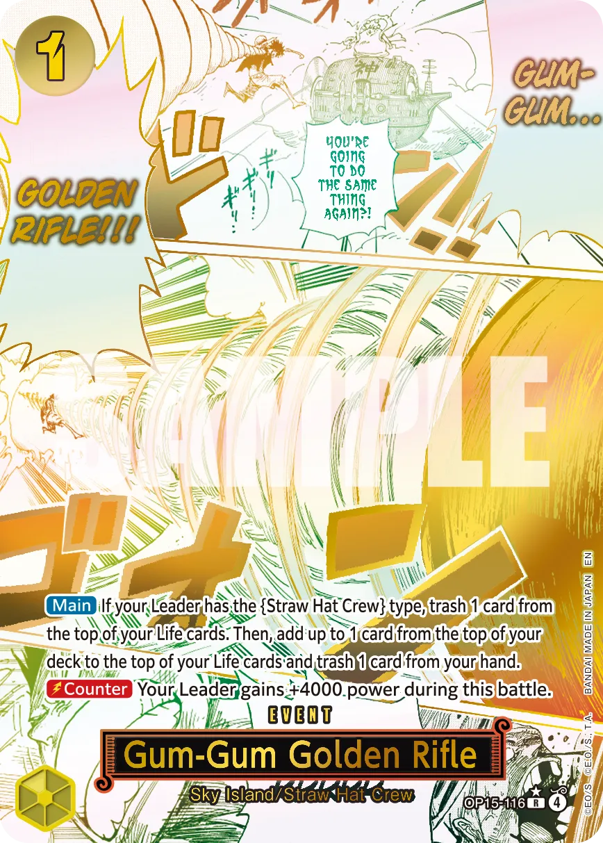One Piece TCG: Adventure on Kami's Island Booster Box [OP-15]/[EB-04] - 24 Packs
