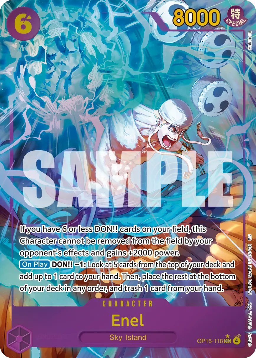 One Piece TCG: Adventure on Kami's Island Booster Box [OP-15]/[EB-04] - 24 Packs
