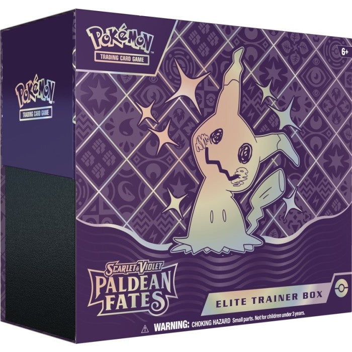 Pokemon - Scarlet and Violet - Paldean Fates - SV4.5 - ETB - Elite Trainer Box (Read Description)