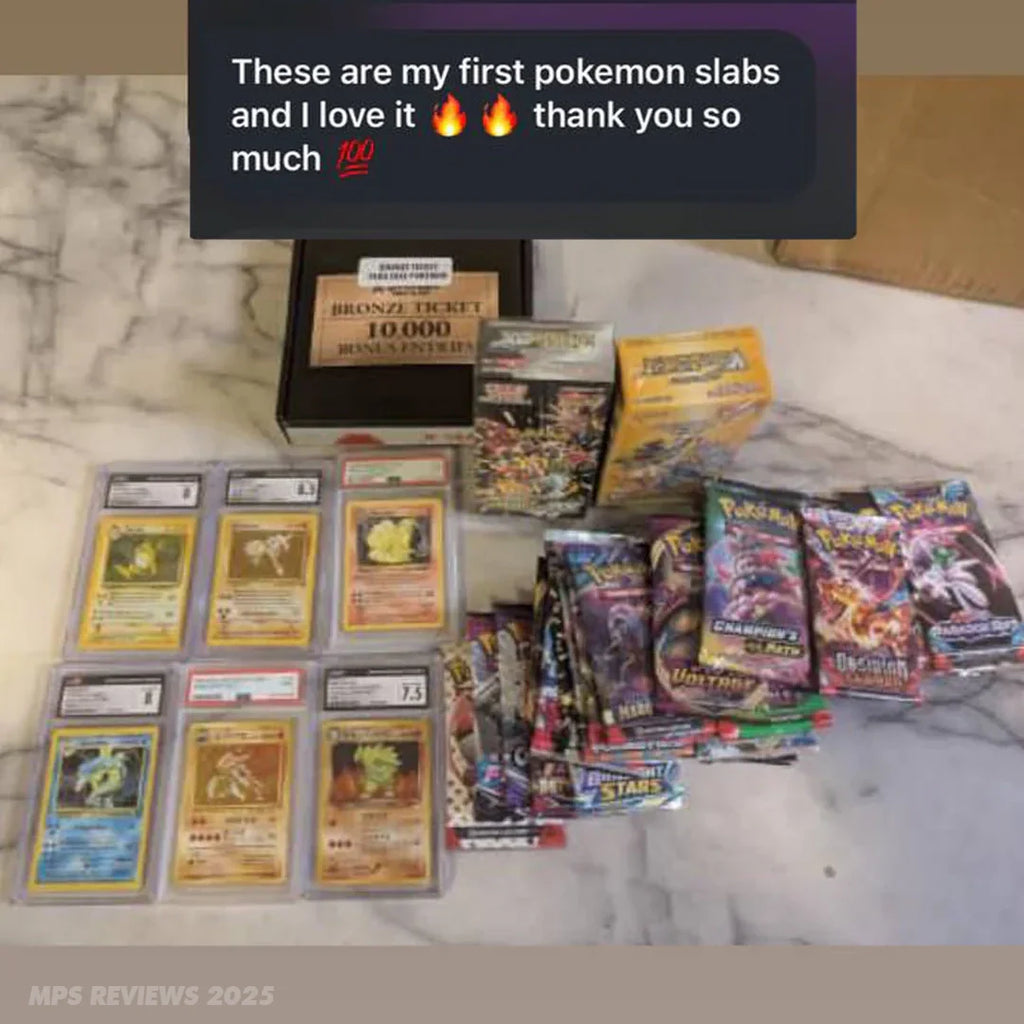 Premium Pokémon Mystery Box and Two Golden Tickets