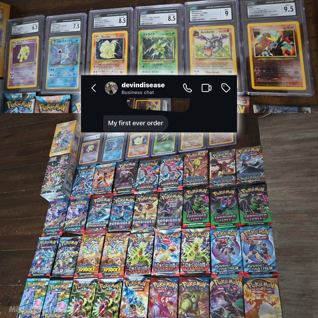 Premium Pokémon Mystery Box and Two Golden Tickets