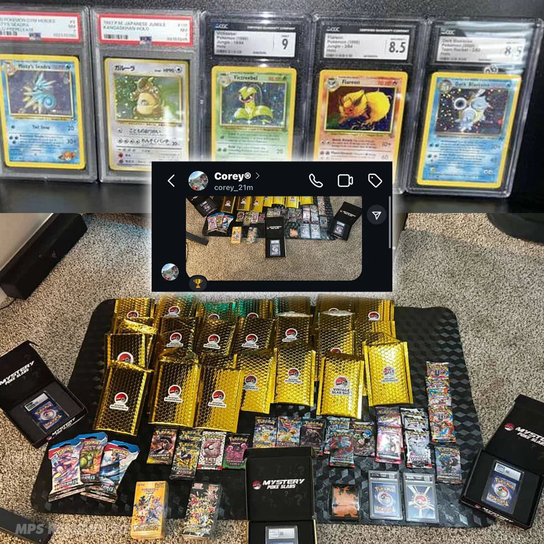 Premium Pokémon Mystery Box and Two Golden Tickets