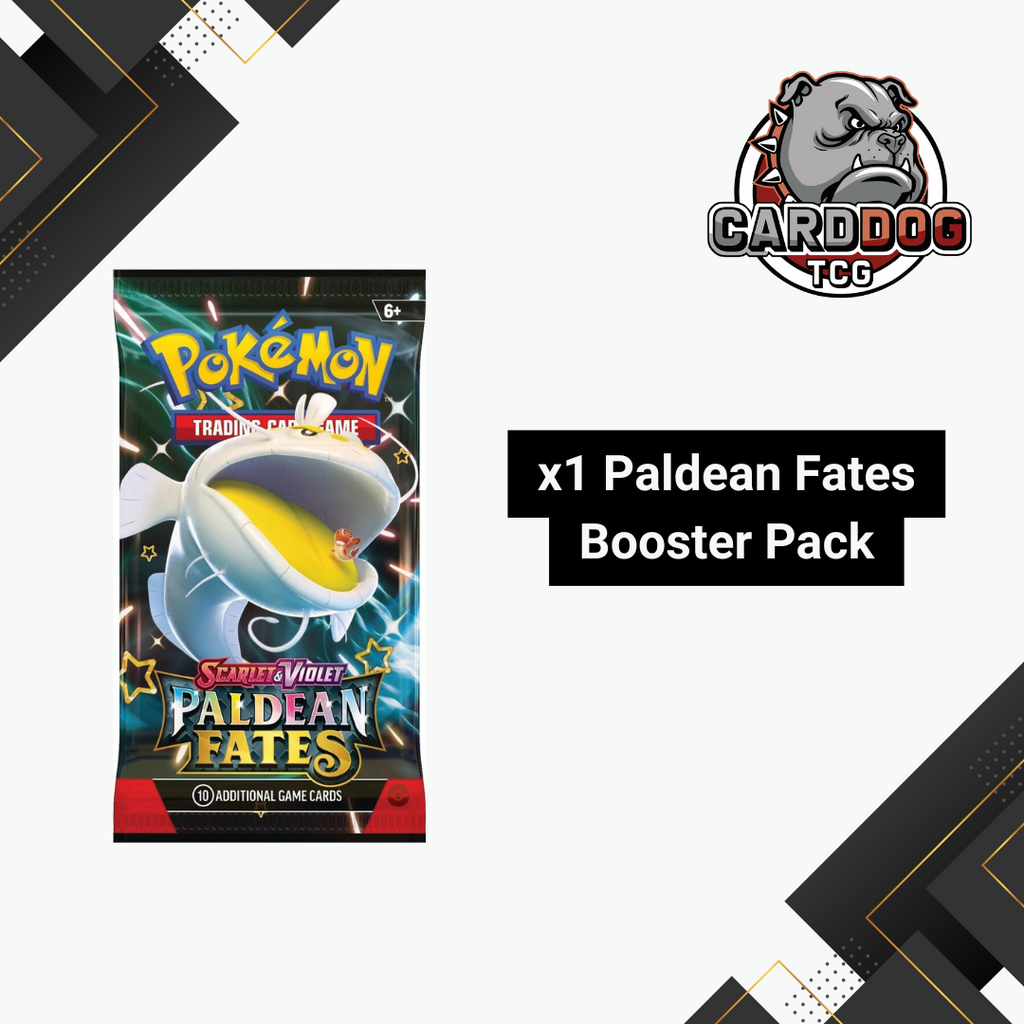 Pokemon Paldean Fates Booster Bundle and 10 Loose Packs Combo