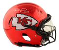 Patrick Mahomes Autographed Chiefs Custom Full-Size Authentic On-Field Zero2 Helmet with Visor (Fanatics COA)