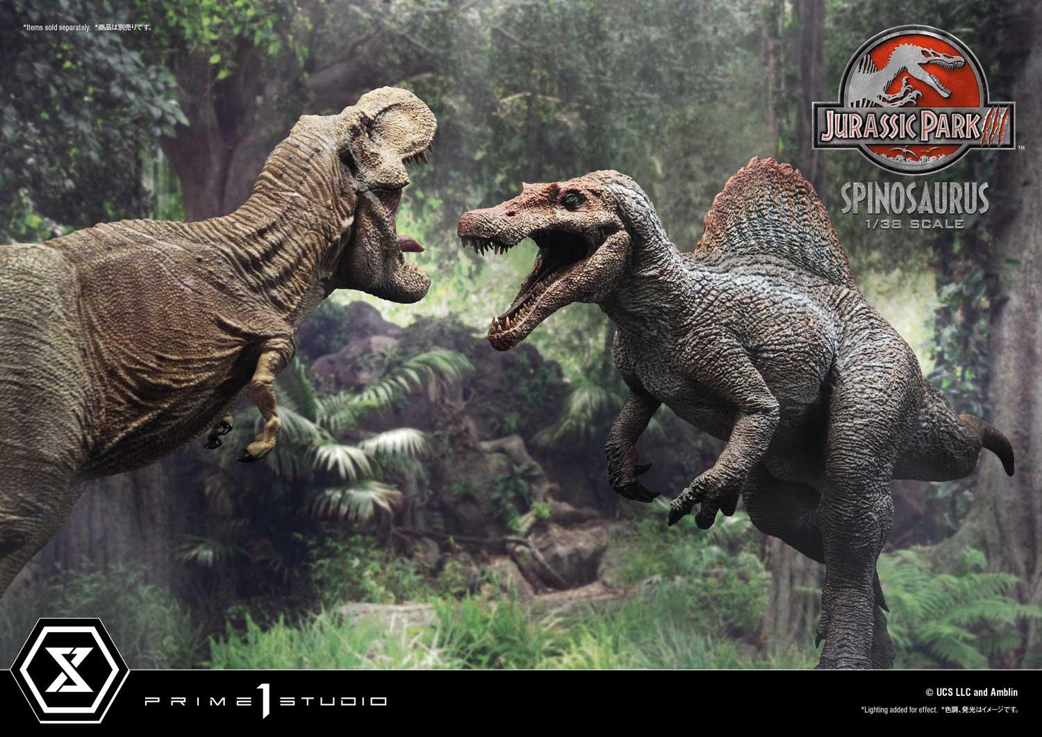 Prime Collectible Figures Jurassic Park III (Film) Spinosaurus