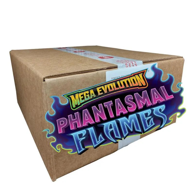 Pokémon TCG - Mega Evolution - Phantasmal Flames - Elite Trainer Box Sealed Case