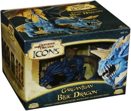 Dungeons and Dragons Icons Gargantuan Blue Dragon (2007)