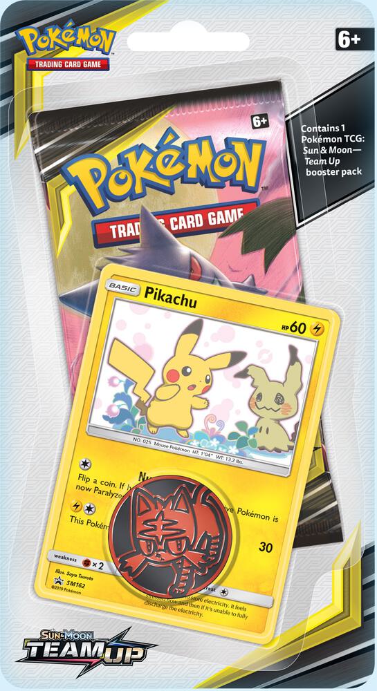 Pokemon Team Up Single Pack Blister - Pikachu
