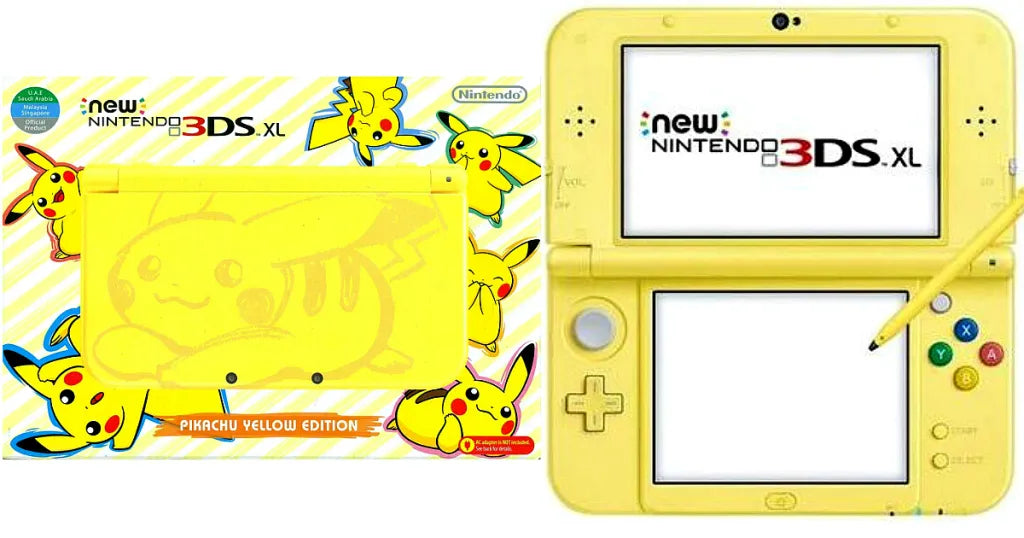 Nintendo 3DS XL - Pikachu Yellow Edition [2016] (NEW IN BOX w/ RECEIPT)