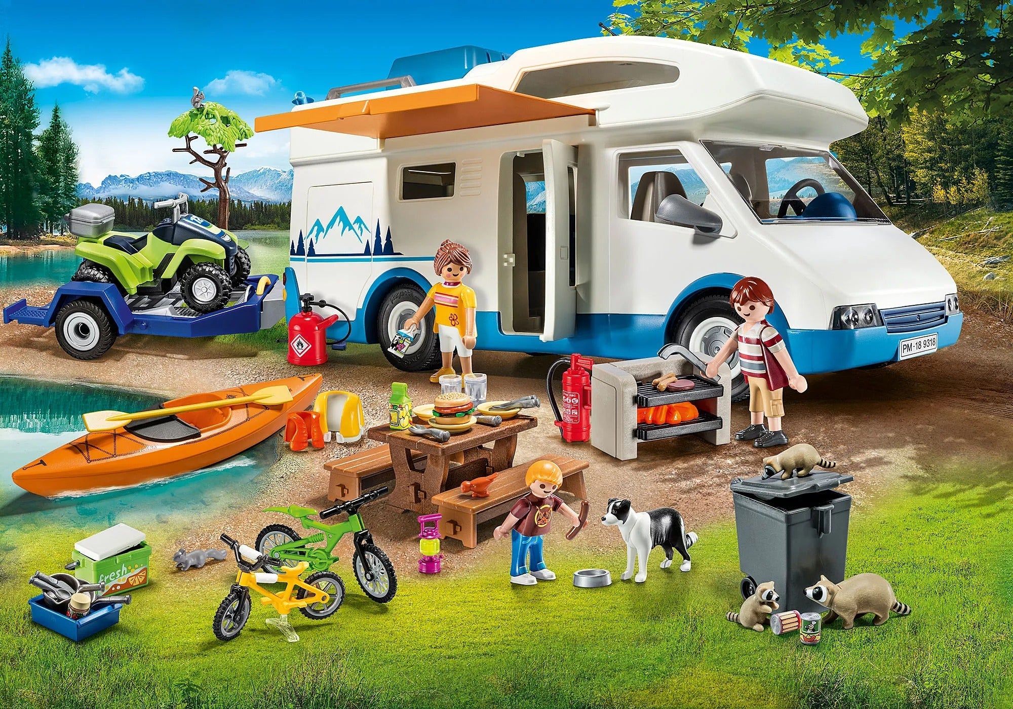 Playmobil: Camping Adventure - 137 Mega Piece Set [#9318]