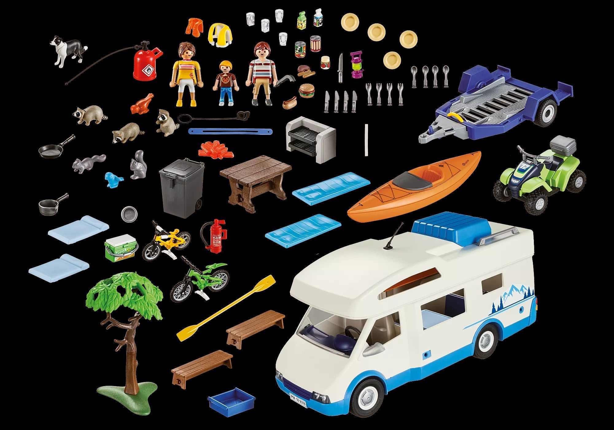 Playmobil: Camping Adventure - 137 Mega Piece Set [#9318]