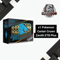 Pokemon Sword & Shield Pokemon Center Crown Zenith Elite Trainer Box Plus (ETB)