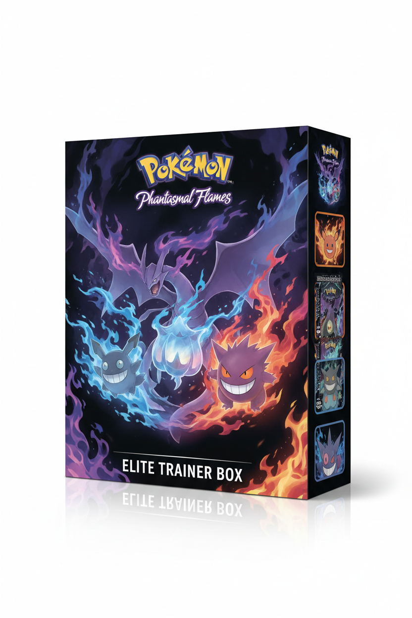 Pokemon Phantasmal Flames Elite Trainer Box (ETB)