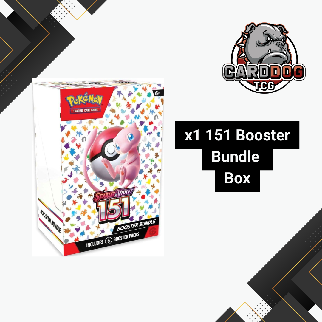 Pokemon TCG 151 Booster Bundle Box and 10 151 Booster Pack Combo