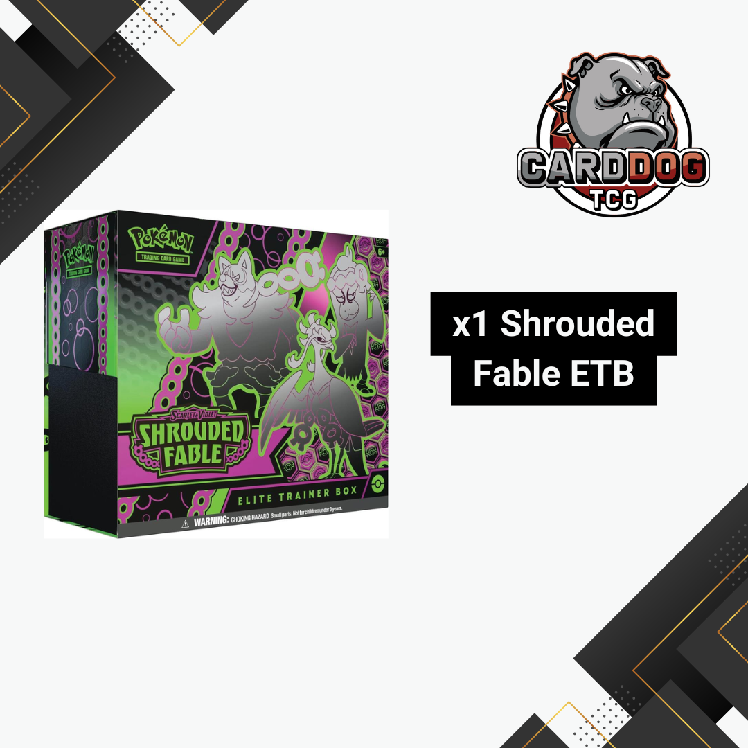 Pokemon Scarlet Violet Shrouded Fable Elite Trainer Box (ETB)