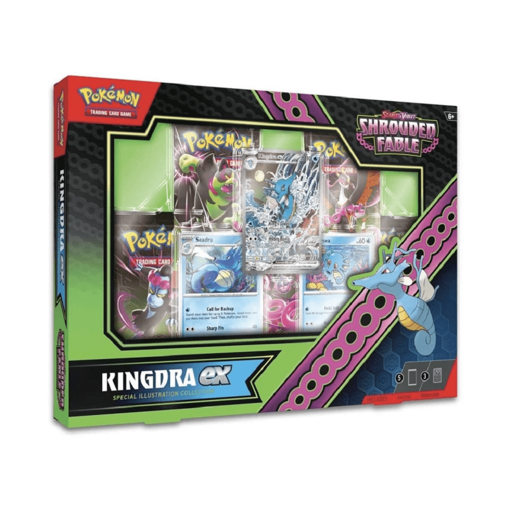 Pokemon: Scarlet & Violet Shrouded Fable Kingdra ex Special Illustration Collection
