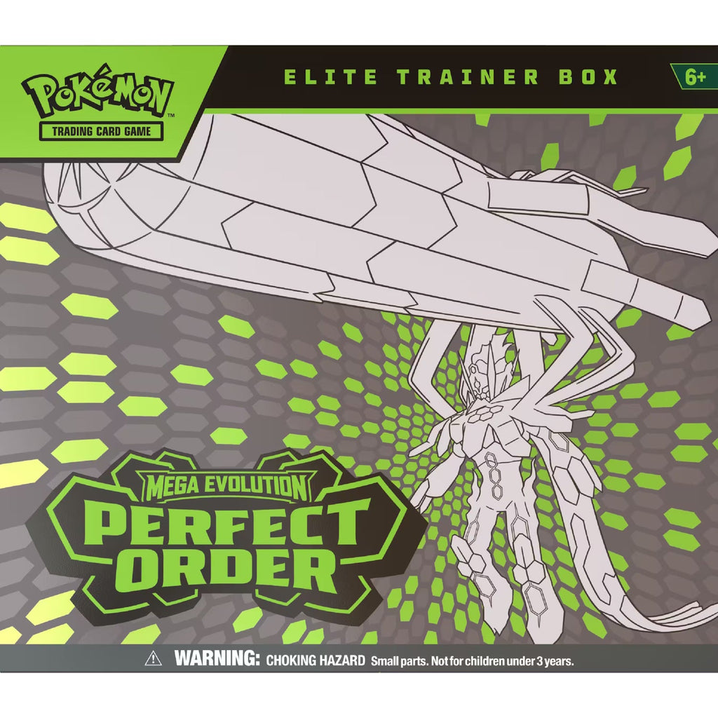 Pokemon TCG: Mega Evolution - Perfect Order Elite Trainer Box (Mega Zygarde ex)