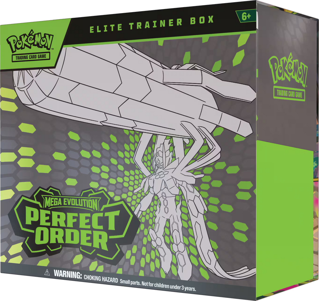 Pokemon TCG: Mega Evolution - Perfect Order Elite Trainer Box (Mega Zygarde ex)