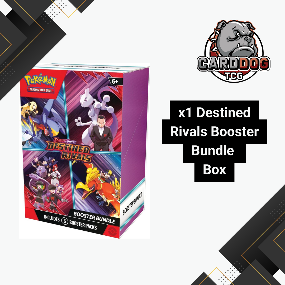 Pokemon TCG Destined Rivals Booster Bundle and 10 Destined Rivals Sleeved Packs