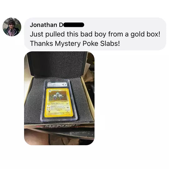 Vintage Graded Card and Golden Ticket