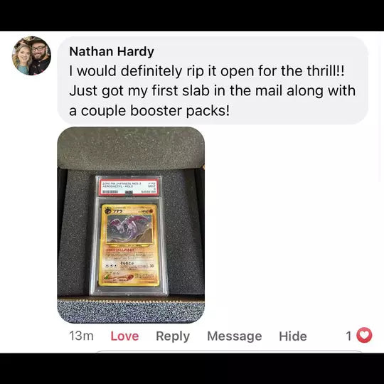 Vintage Graded Card and Golden Ticket