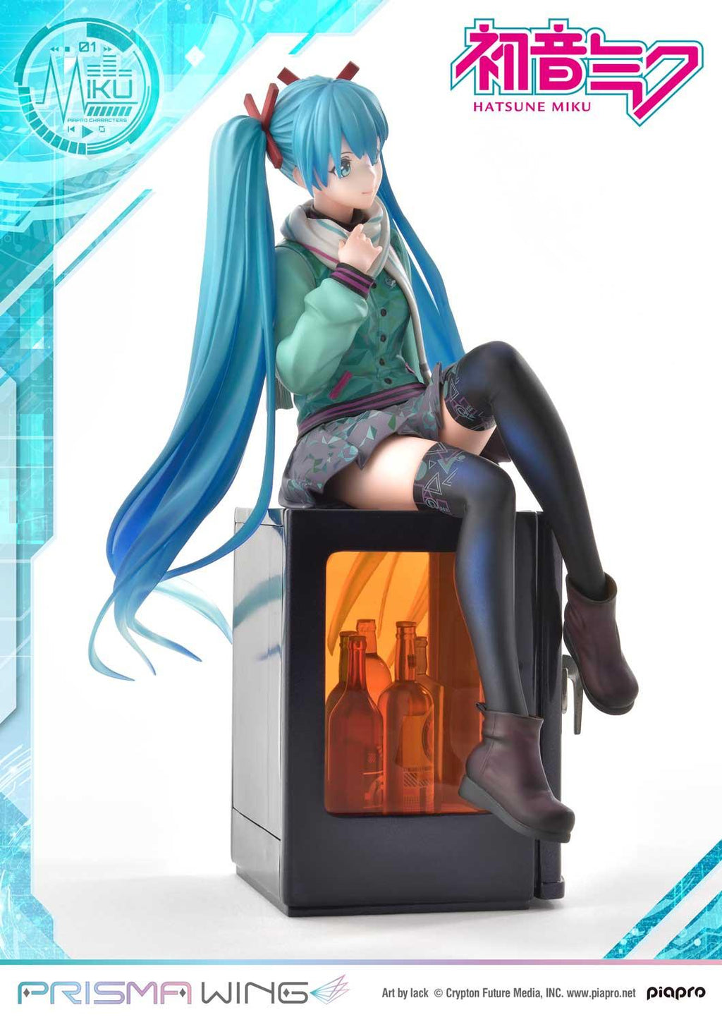 PRISMA WING Hatsune Miku "Art by lack" 1/7 Scale Pre-Painted Figure