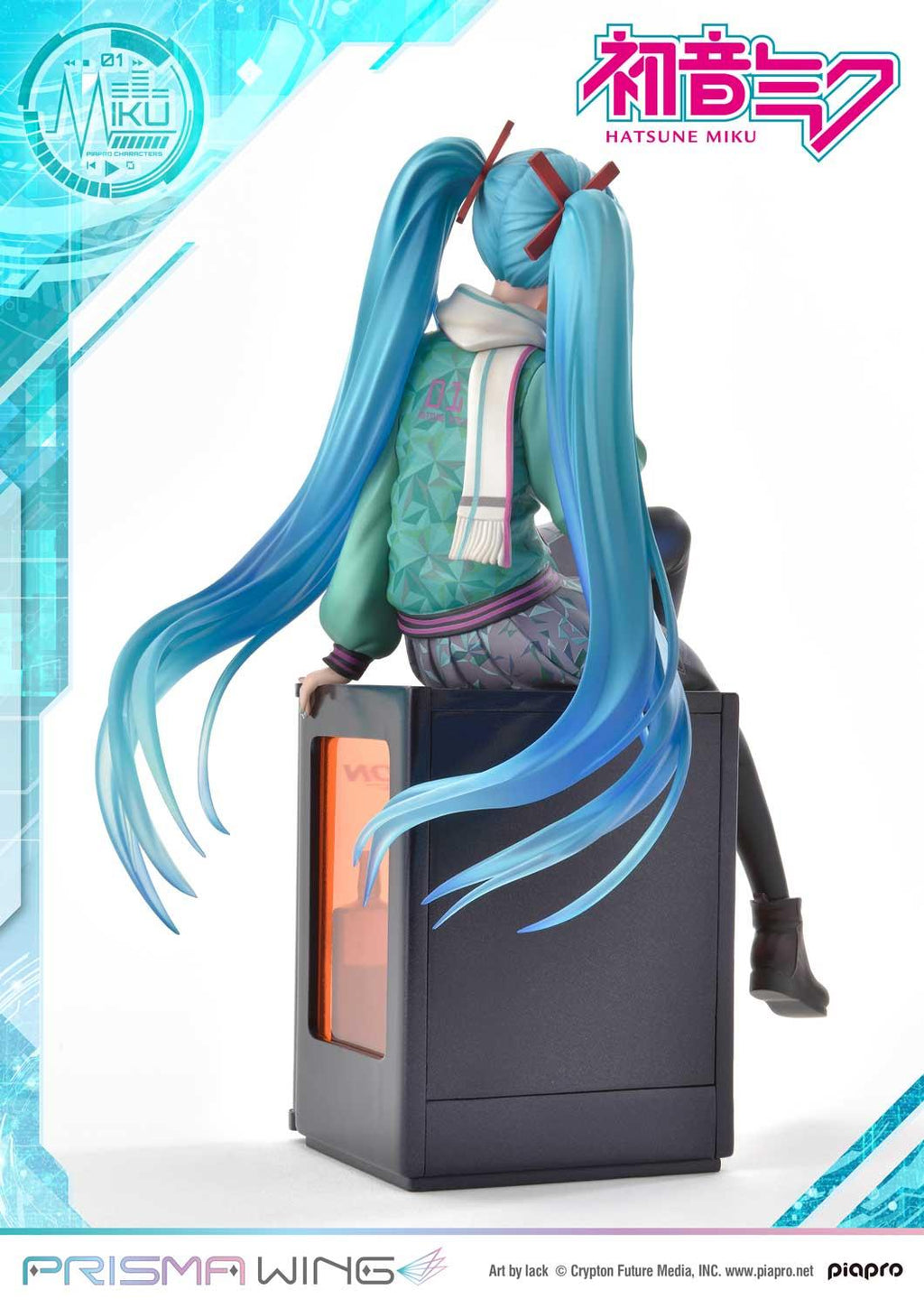PRISMA WING Hatsune Miku "Art by lack" 1/7 Scale Pre-Painted Figure