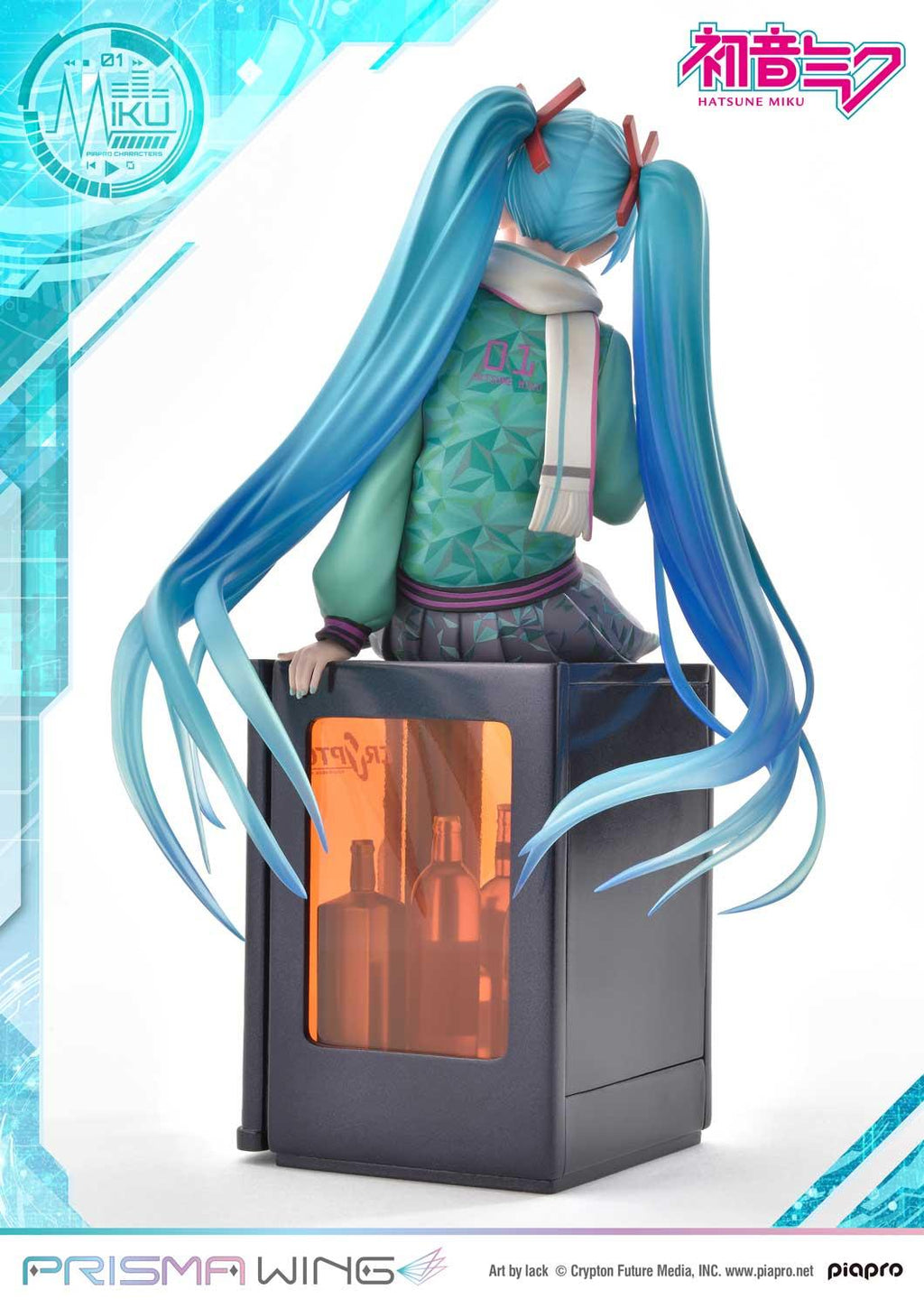 PRISMA WING Hatsune Miku "Art by lack" 1/7 Scale Pre-Painted Figure
