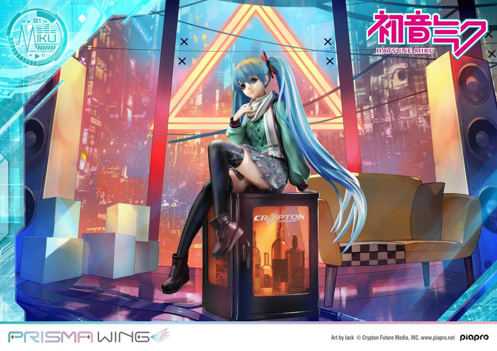 PRISMA WING Hatsune Miku "Art by lack" 1/7 Scale Pre-Painted Figure