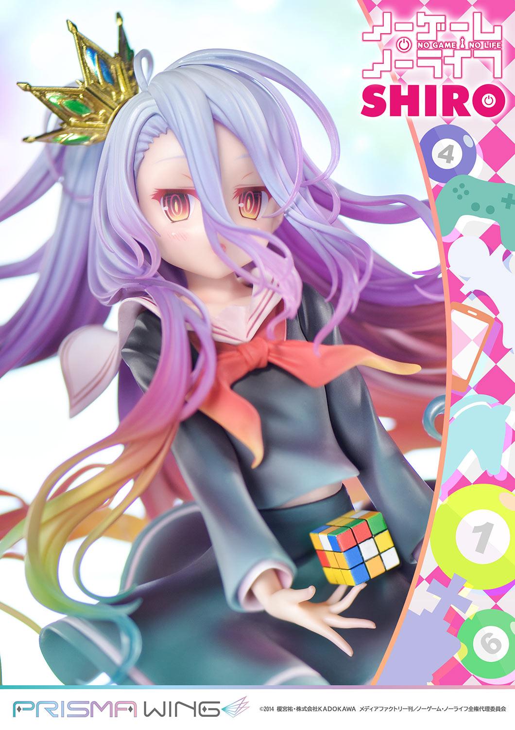 PRISMA WING NO GAME NO LIFE Shiro 1/7 Scale Pre-Painted Figure
