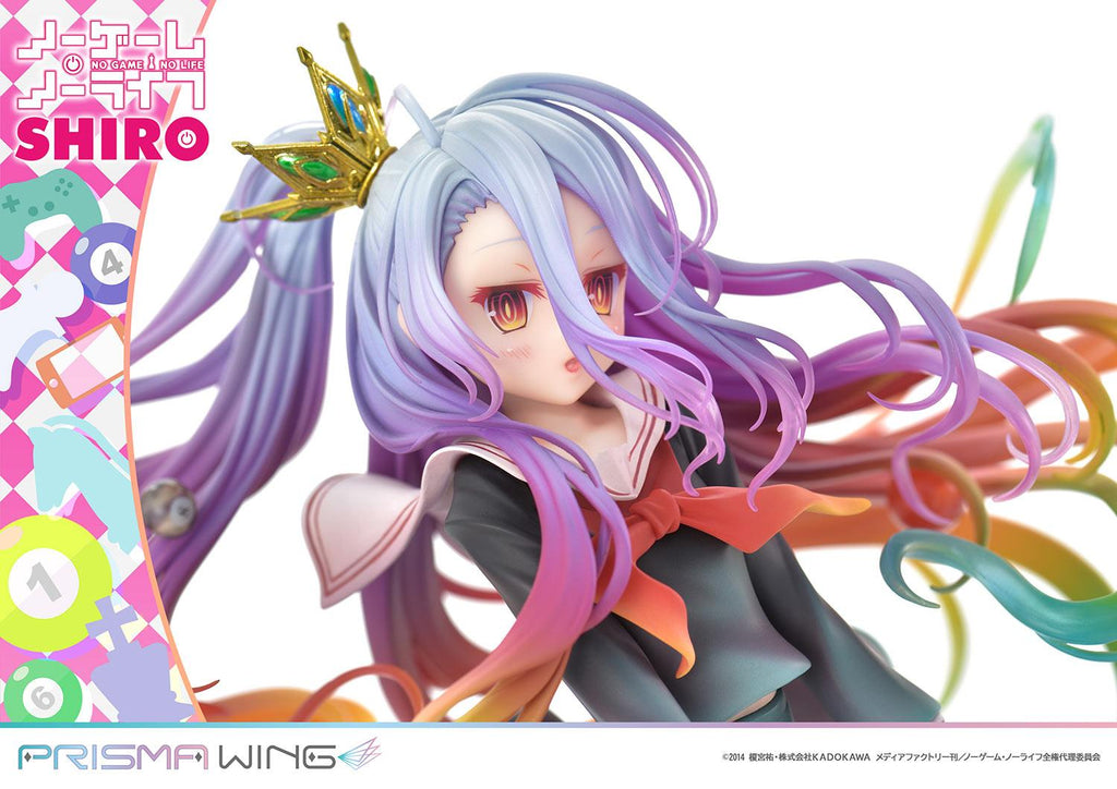 PRISMA WING NO GAME NO LIFE Shiro 1/7 Scale Pre-Painted Figure