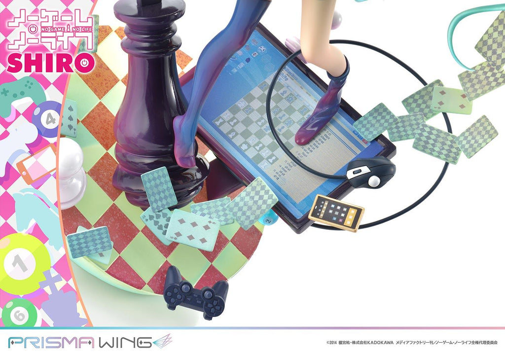 PRISMA WING NO GAME NO LIFE Shiro 1/7 Scale Pre-Painted Figure