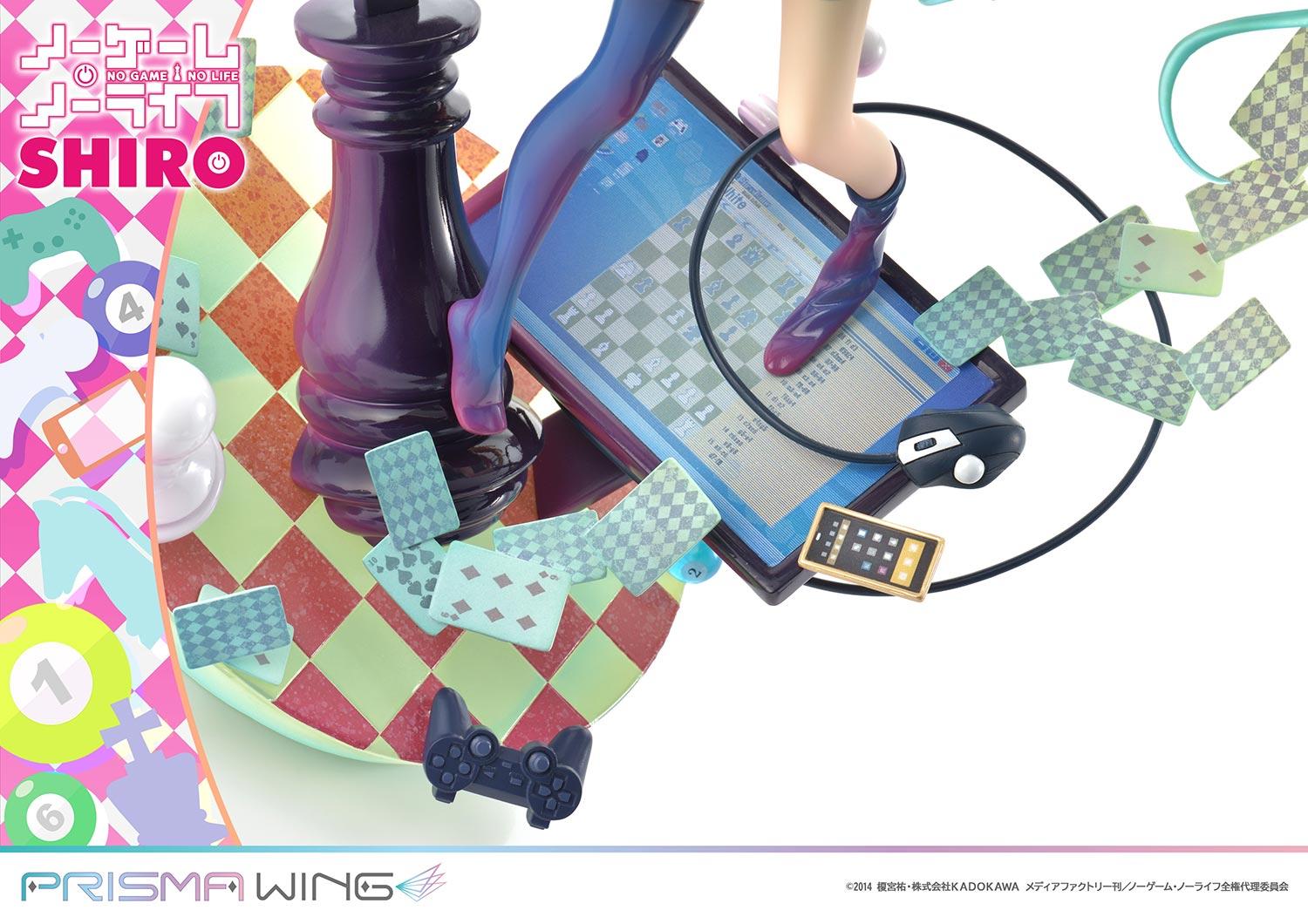 PRISMA WING NO GAME NO LIFE Shiro 1/7 Scale Pre-Painted Figure