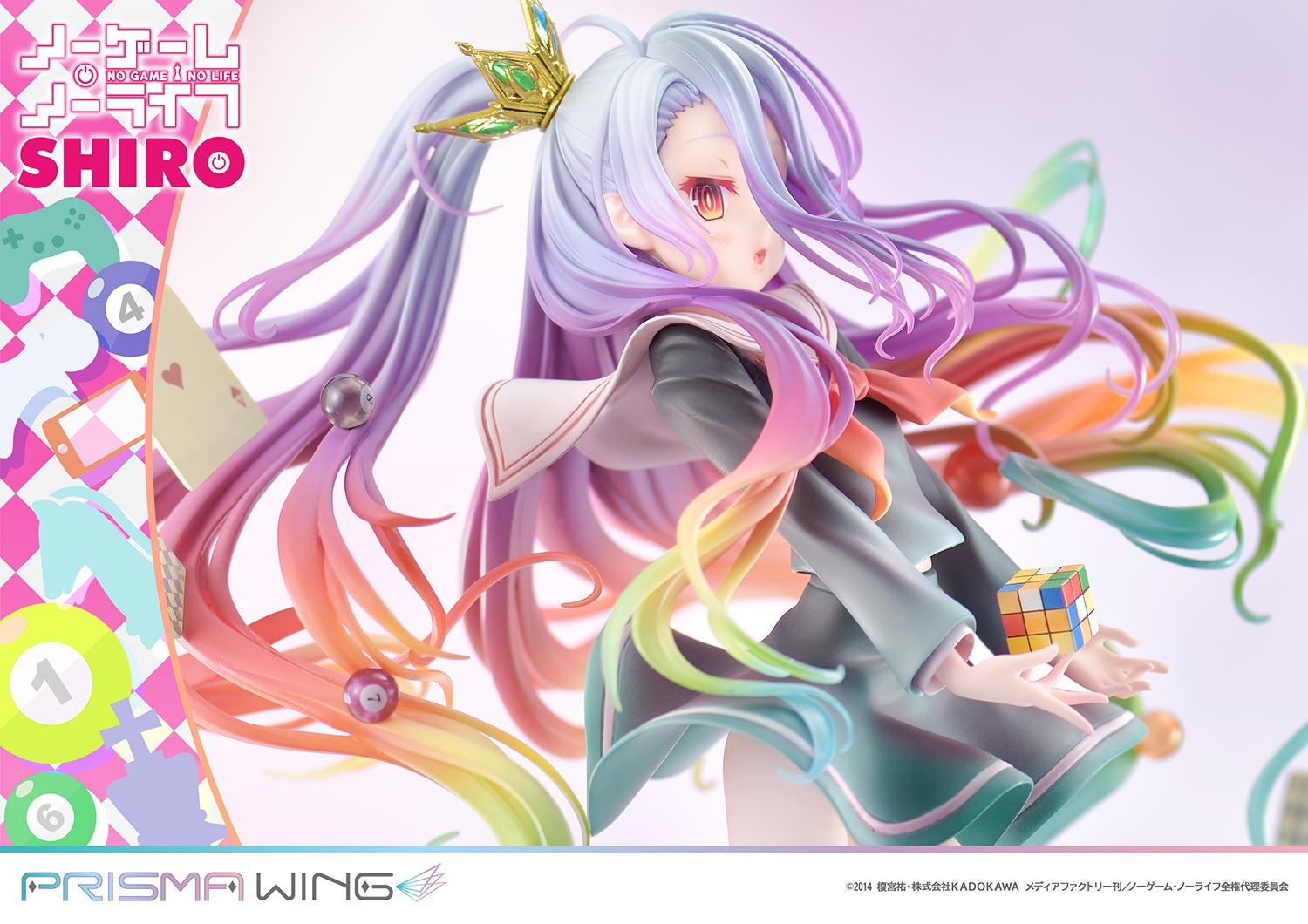 PRISMA WING NO GAME NO LIFE Shiro 1/7 Scale Pre-Painted Figure