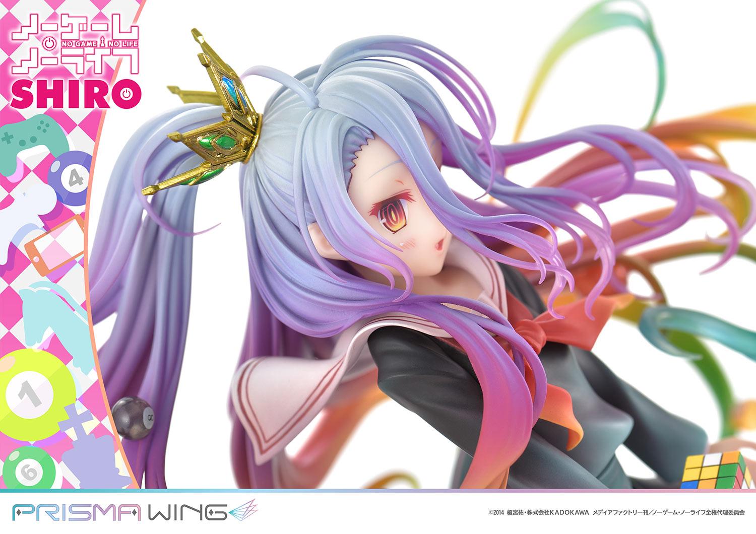 PRISMA WING NO GAME NO LIFE Shiro 1/7 Scale Pre-Painted Figure