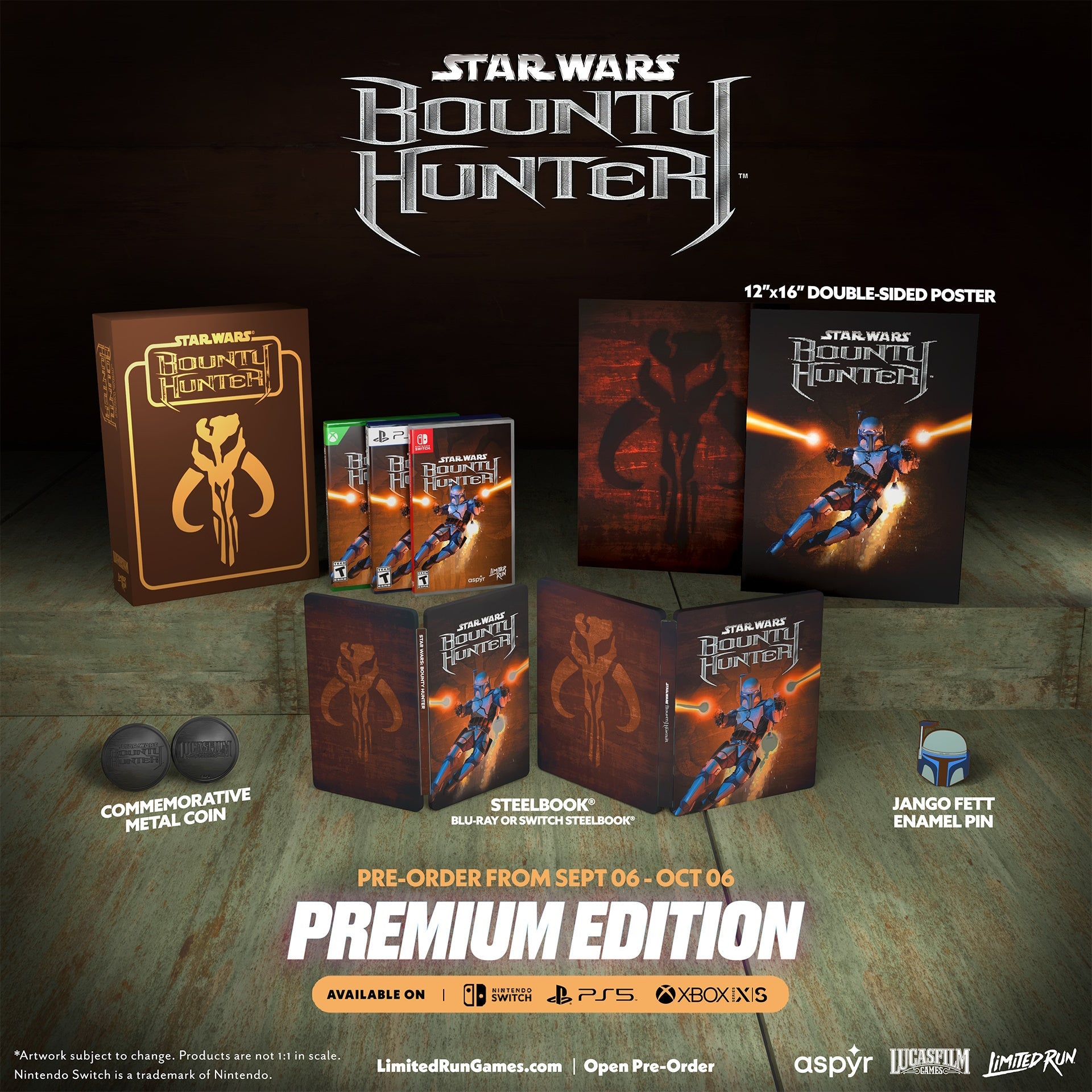 Star Wars: Bounty Hunter Premium Edition - Limited Run #253 [Nintendo Switch]