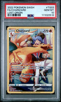 Charizard Pokémon Lost Origin Full Art #TG03/TG30 PSA 10