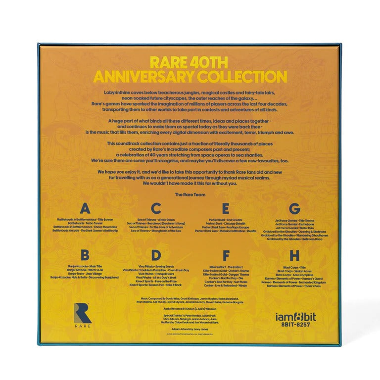 Rare 40th Anniversary Box Set 4xLP [Audio Vinyl]