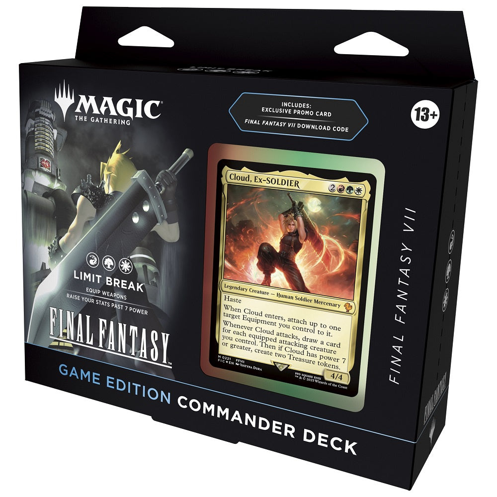 MTG Final Fantasy Game Edition Commander Deck - Limit Break (Limited 1 Per Customer)