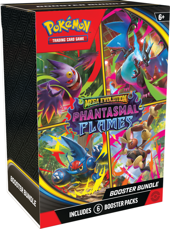Pokemon Mega Evolution: Phantasmal Flames Booster Bundle