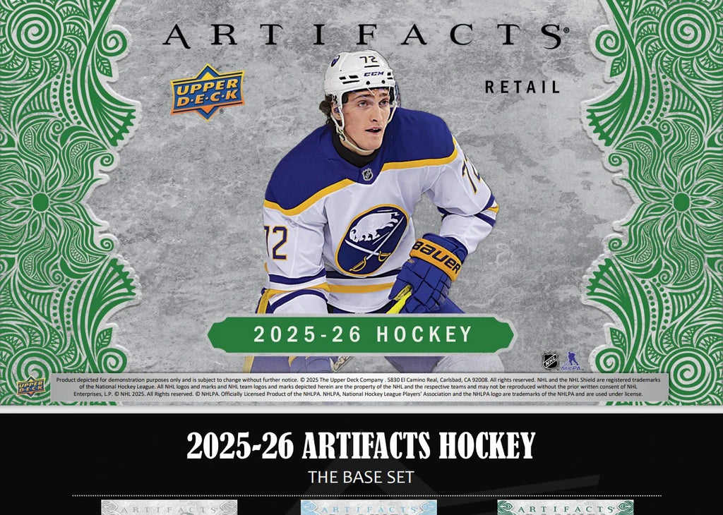 2025-26 Upper Deck Artifacts Hockey Blaster Case (Case of 20 boxes)