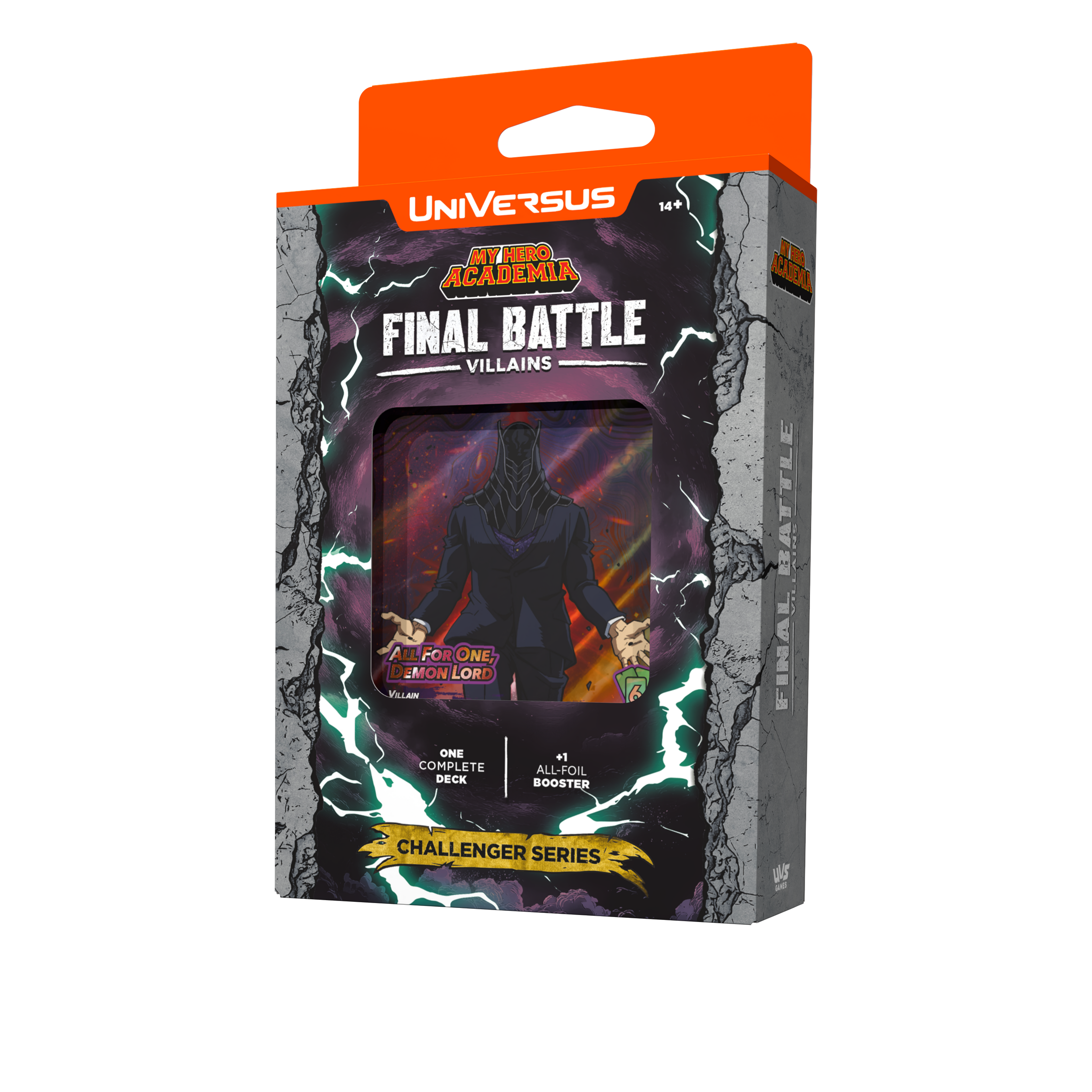 MY HERO ACADEMIA CCG FINAL BATTLE CHALLENGER SERIES 4CT DISPLAY