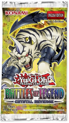 Yu-Gi-Oh: Battles of Legend- Crystal Revenge Booster Display