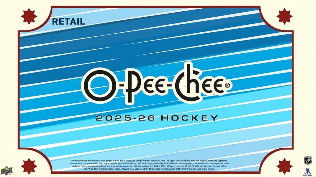 2025-26 Upper Deck O-Pee-Chee Hockey Fat Pack Box (18 Packs per Box)