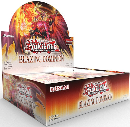 YGO BLAZING DOMINION BOOSTER