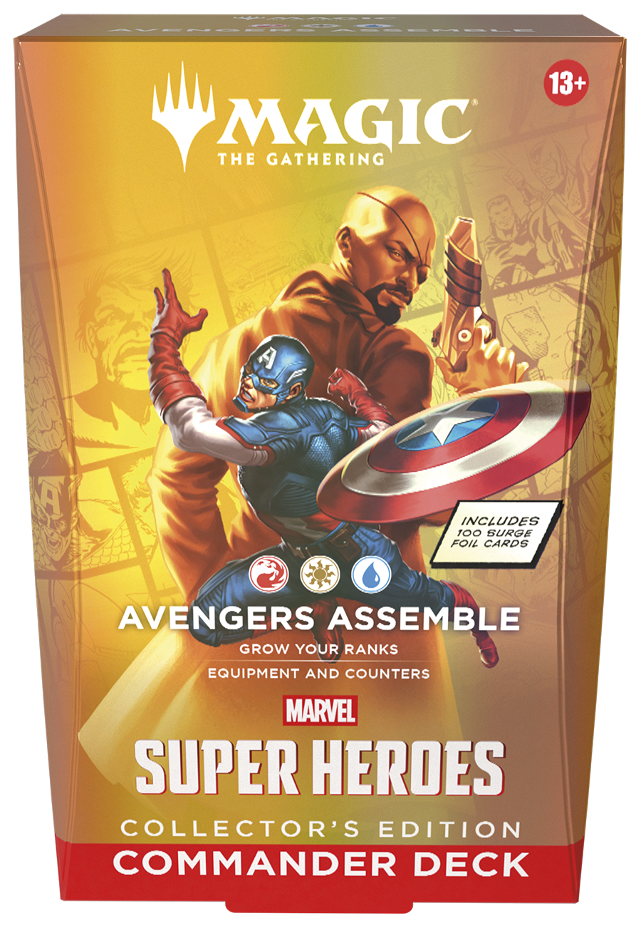 MTG MARVEL SUPER HEROES COMMANDER COLLECTORS EDITION