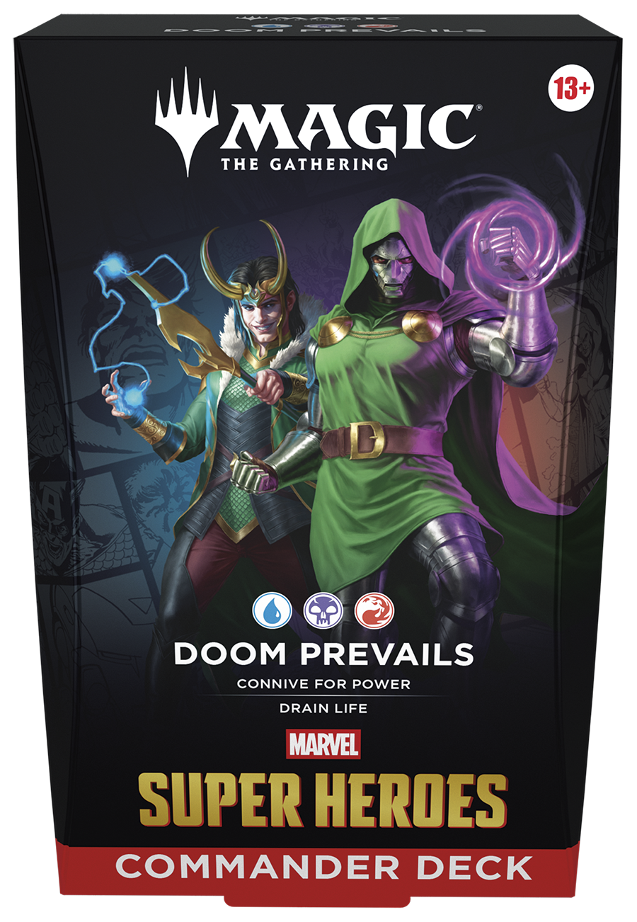 Magic The Gathering Marvel Super Heroes Commander Deck (Set of 4) (Pre-Order)
