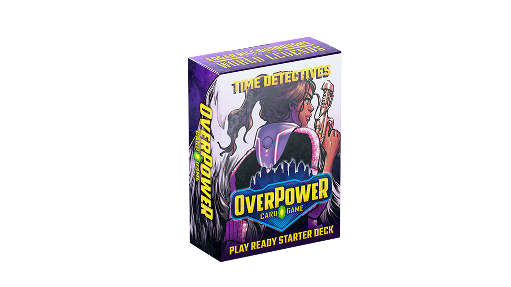 OVERPOWER: EDGAR RICE BURROUGHS AND THE WORLD LEGENDS STARTER DECK 12CT DISPLAY
