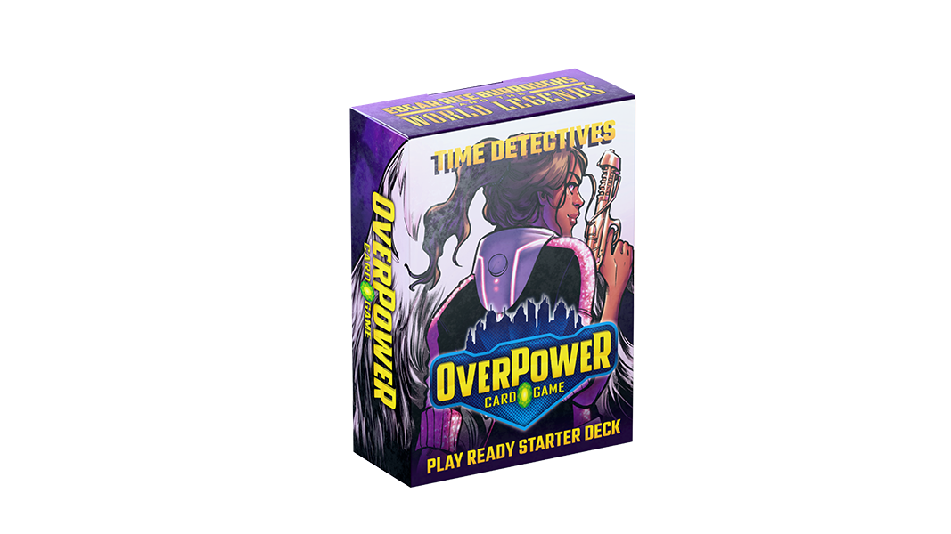 OVERPOWER: EDGAR RICE BURROUGHS AND THE WORLD LEGENDS STARTER DECK 12CT DISPLAY